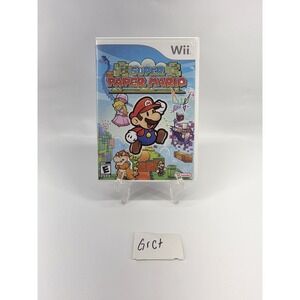 Super Paper Mario (Nintendo Wii, 2007) CIB Complete - W manual/inserts